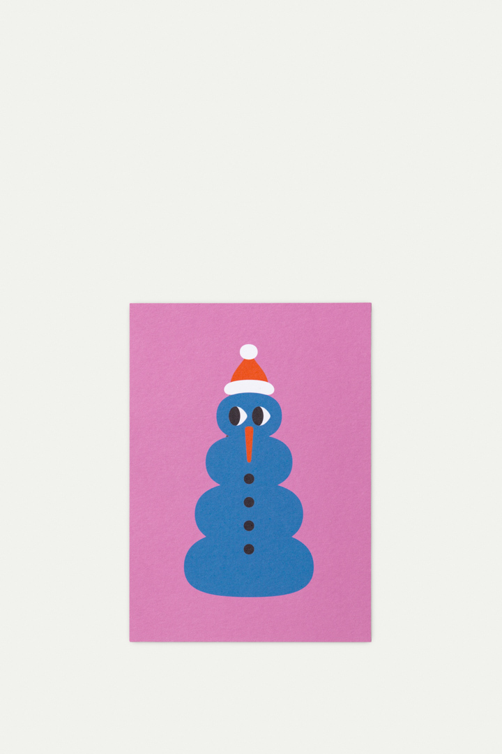 Snowman Christmas Card