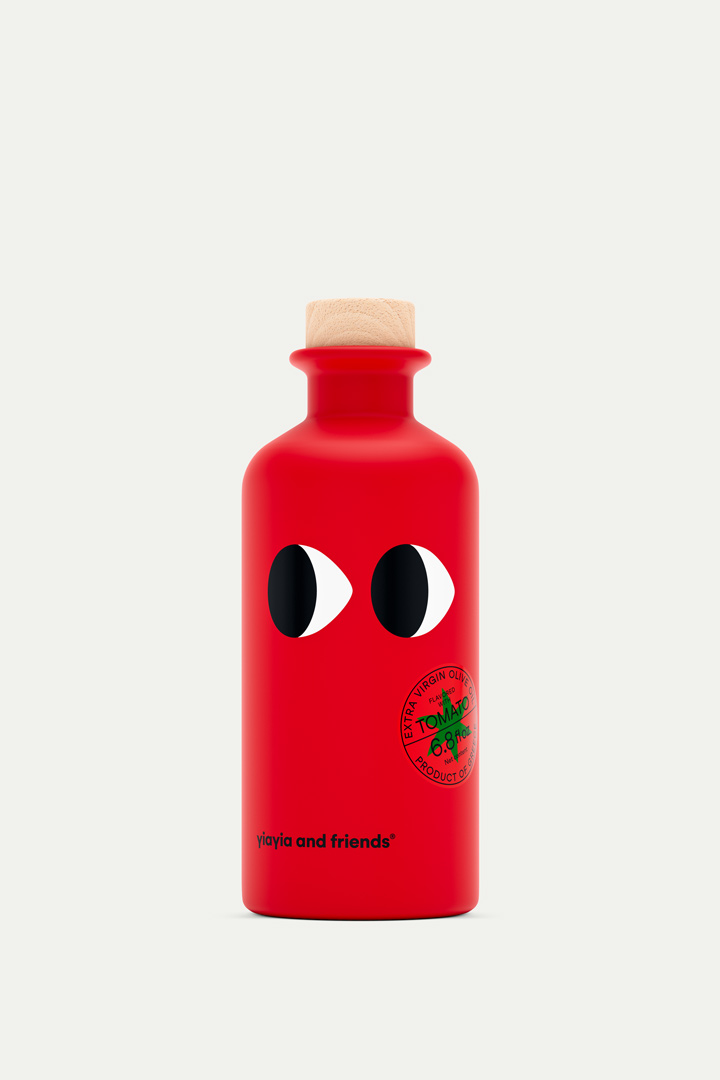 Extra virgin olive oil with tomato
