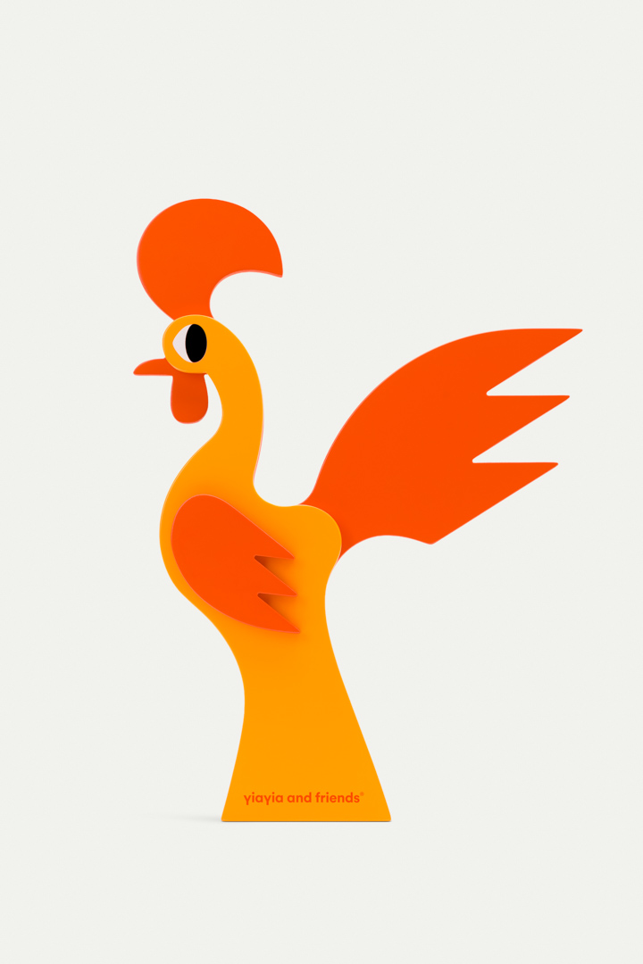 Rooster Sculpture